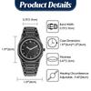 Men's Watch - Novelty, Waterproof, Resin Strap: Analog, Simple, Stylish, Octagonal, Quartz Watch - Fashion Accessory - Perfect Gift for Birthdays,