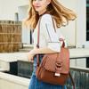 Adjustable Shoulder Strap PU Leather Bag Bottom Crafting Kit For Handmade Crochet Backpack Purse Bags Making Accessories