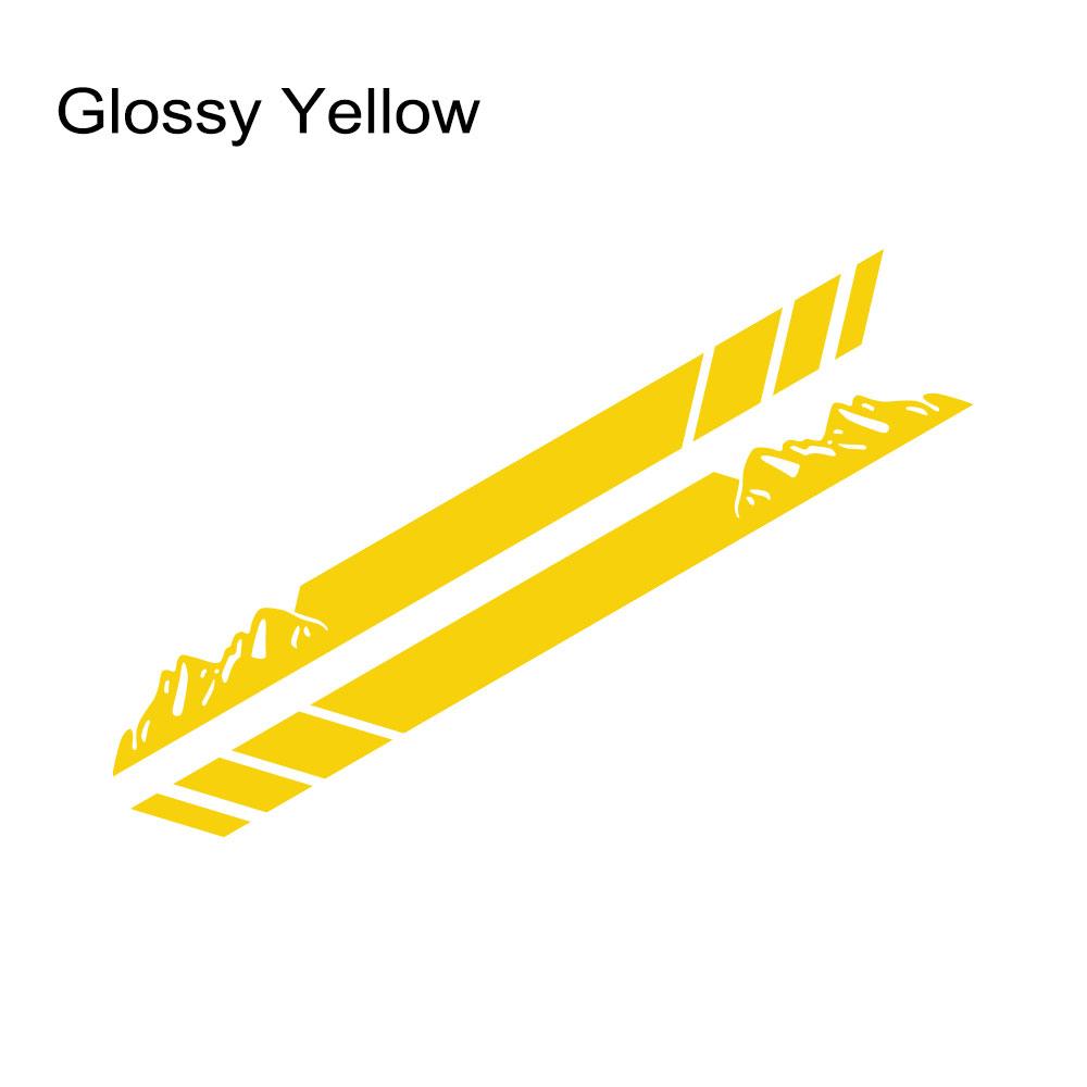 Pickup Door Side Decals For VW Amarok Chevrolet Colorado Isuzu D-Max Car Stickers Truck Stripes Vinyl Decor Cover Accessories