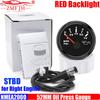 ZMFJH NMEA2000 52MM Oil Pressure Gauge M12 Plug 0-10Bar,0-145PSI Oil Press Meter PORT STBD Red LED for Marine Boat Yacht Vessel