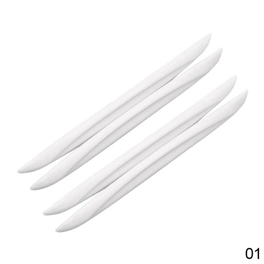 

4 шт./компл., универсальная защита от царапин, защита бампера, защита края двери автомобиля, защитная наклейка для зеркала заднего вида, защитная полоса