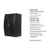 HuiDu FK-01 Professional 10-inch 3-Way Speaker (CN version)