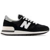 New Balance 990v1 Made In Usa 'Black White' Sneakers M990BK1