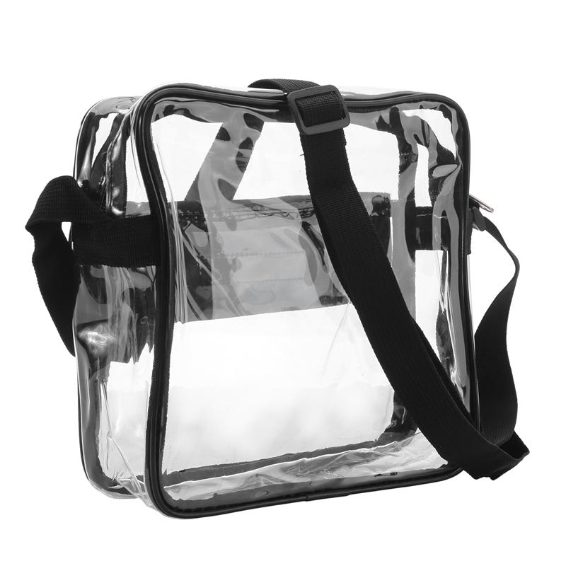 Transparent Single Shoulder Bag Travel Storage Shopping Bag Shoulder Crossbody Bag for Women