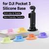 Anti Slip Silicone Base Colorful Camera Accessories for DJI Osmo Pocket 3/4 Travel Filming