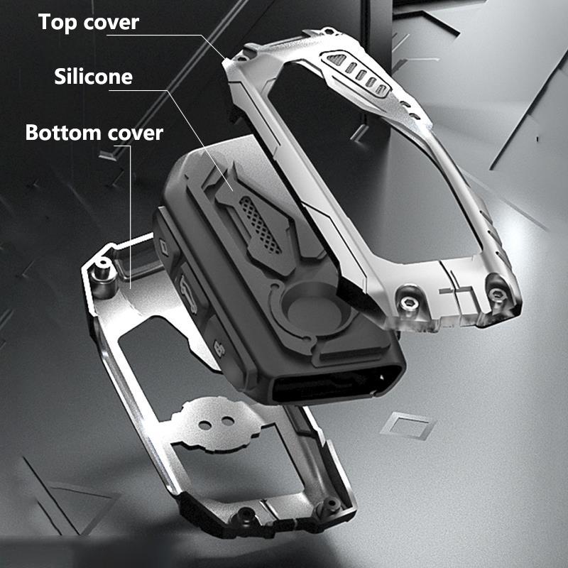 NEW Armor Style for BMW Series 7 735 I 740 Li X7 X1 U11 2023 I7 G07 LCI XM 2024 Remote Smart Car Key Case Cover Fob Bag Holder