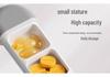 Compact Portable Pill Box, Light-Proof Daily Storage, Mini Food-Grade Sealed Dispenser.