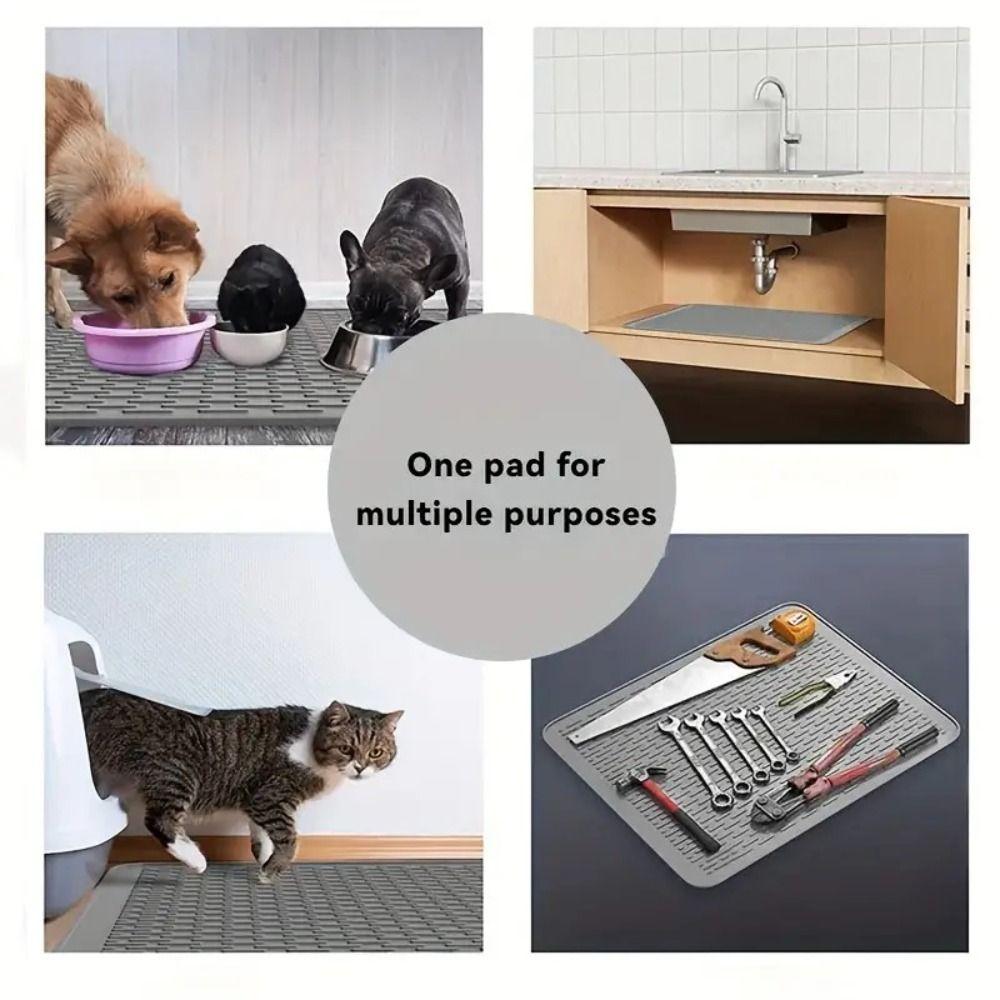 Silicone Stove Protection Pad Oversized Sink Mat Drying Mat Kitchen Mat  Home