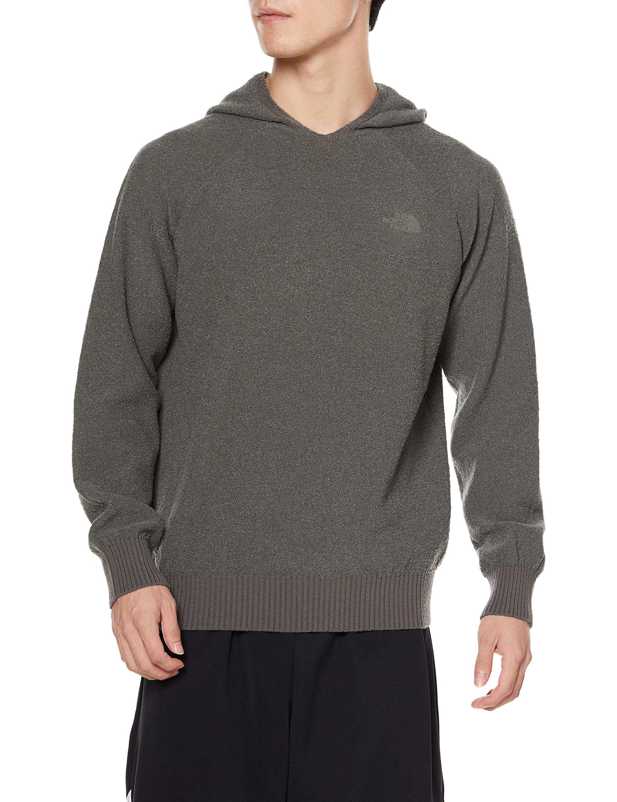 

The North Face Comfortable Wool and Fuse Box Size M Hoodie, Unisex, Moisture-Wicking, Warm, Antibacterial, Odor-Resistant, Gray,