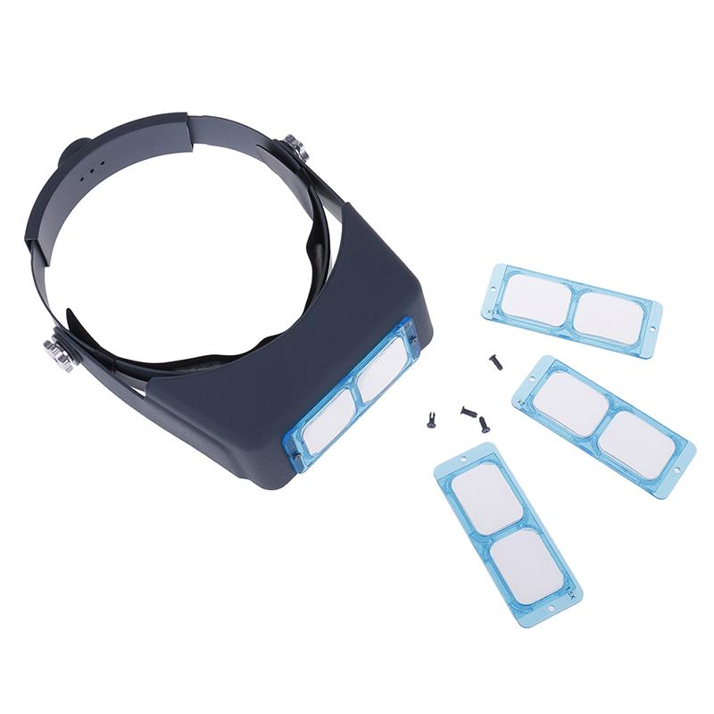 Optivisor Stirnbandlupe Lupe Reparaturhelm Lupe Brille