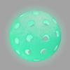 Lichtgevende Pickleball 74 mm Duurzaam Nachtlampje Groene Bal 40 Gaten Buitenwedstrijd Pickleball Ballen Gloeiend in het Donker