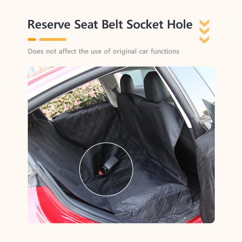 Rear Seat Pet Mat For Model Y/3 Rear Seat Fully Wrapped Protective Pad Seat Protection Cover Automotive Modification Parts