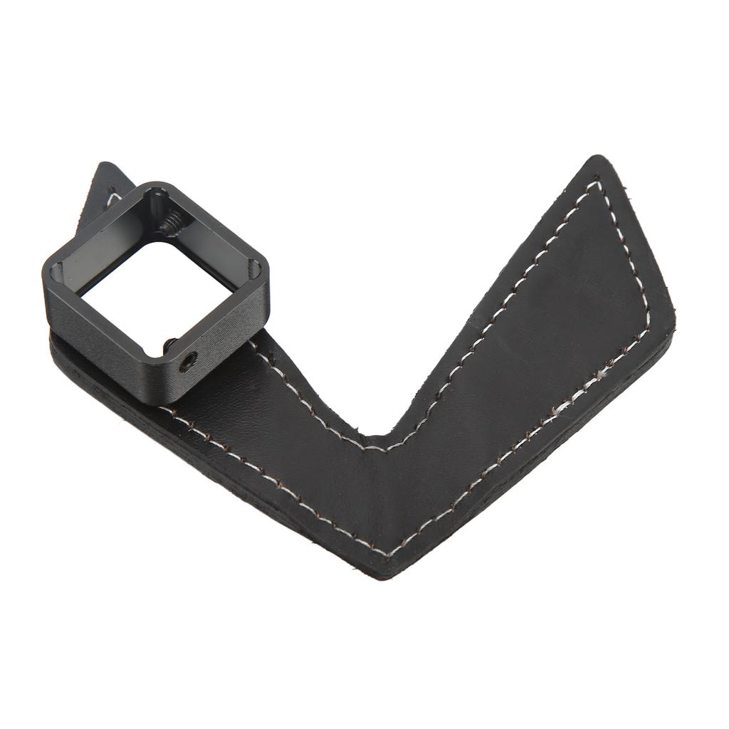 Biljardkritshållare Magnetisk ficka Biljardkritshållare med läderbältesklämma Biljard