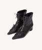 Mishuu Somuch Kara Corset Ankle Boots_Black