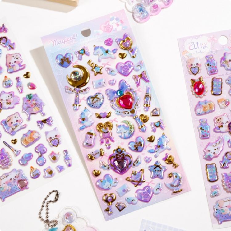 Animal Sticker for Kid Craft Scrapbooking Journal Planner Phone Case Decoration Child Motivational Sticker for Teacher