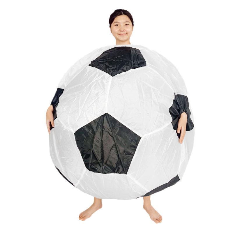 Adult Inflatable World Cup Football and Volleyball Costume - Funny Mascot for Parties and Events