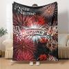 Name Custom San Antonio Spurs Logo Print Flannel Blanket High Quality Warm Comfortable Cover for All Seasons Perfect for Gifts Home Decor