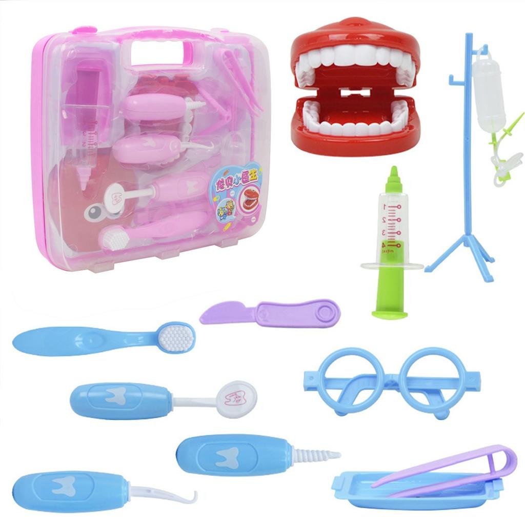 Children's Oral Dentist Play House Toy Set Simulation Dentist Suitcase