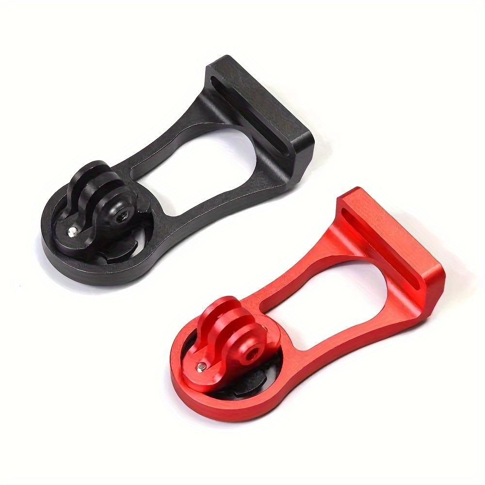 Bike Aluminum Alloy Cycling Odometer Bracket, Extension Holder For Lights, Camera, Smartphone, Flashlight, Universal Adapter Included