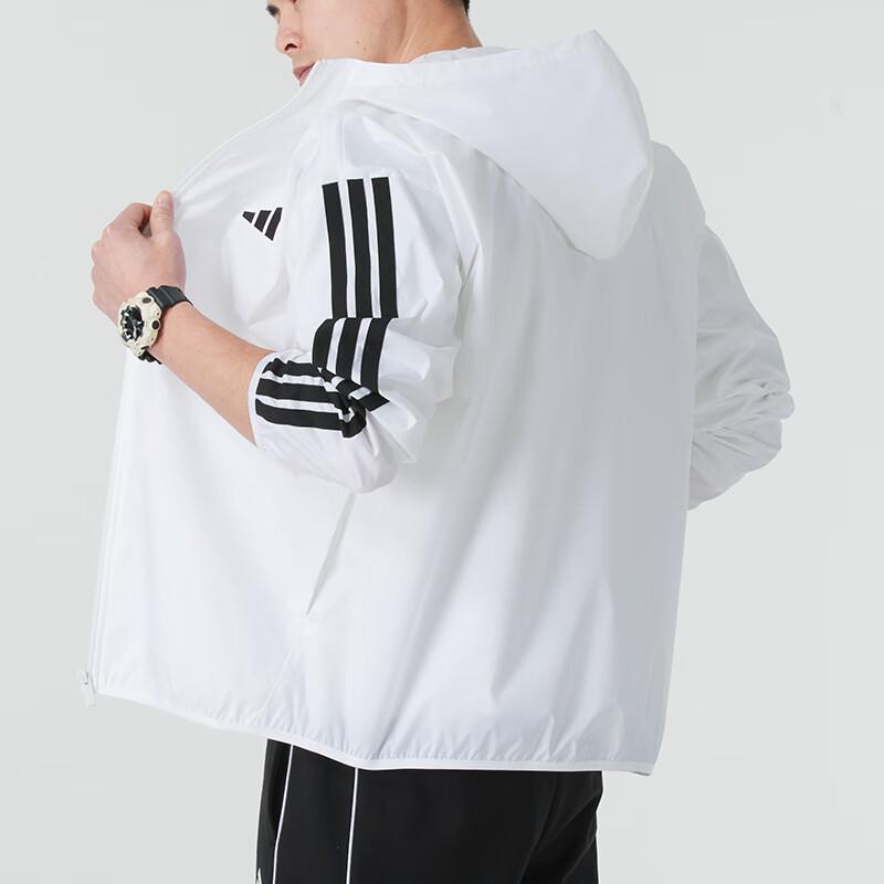 adidas Men's Woven Hooded Jacket JF3682