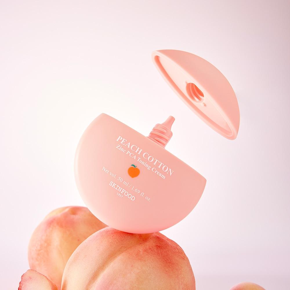 Skinfood [new  Quick Touch] Skinfood Peach Smooth Zinc Pca Tone Up Cream 50ml