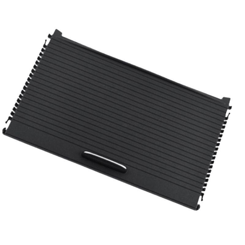 Car Rear Armrest Box Water Cup Holder Curtain For W204 W207 Drink Holder Slide Roller Blind Black Replacement