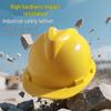 Iron Head V-Type Safety Helmet: Anti-Smash, Impact-Resistant, Ideal for Construction Engineers