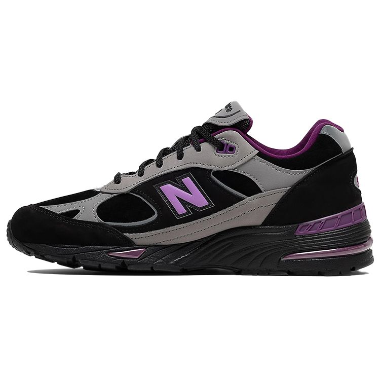 

New Balance Stray Rats x 991 Made In England Black Purple Women Sneakers Grey W991SRP 37.5