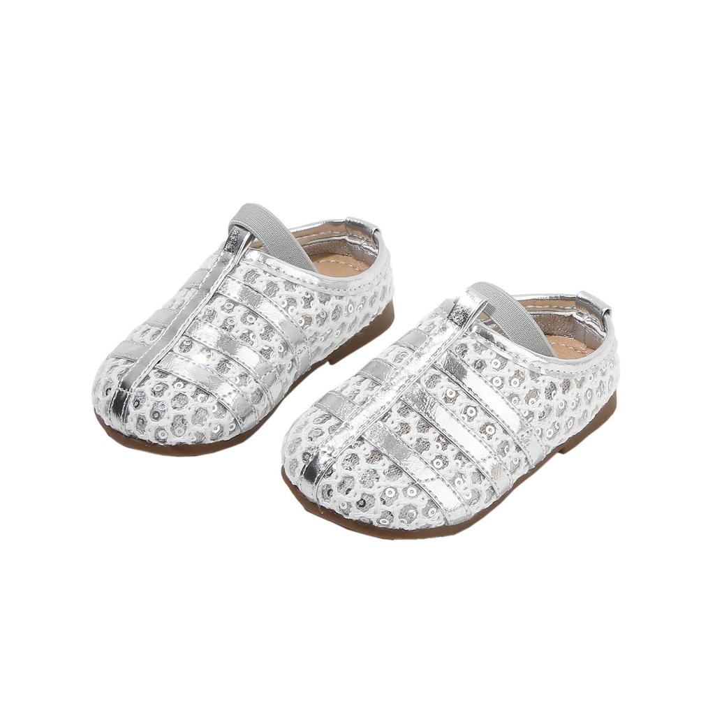 2026 Neuer Stil Geflochtene Lederslipper für Mädchen für Kleinkinder - Vielseitige Frühjahrs-Laufschuhe