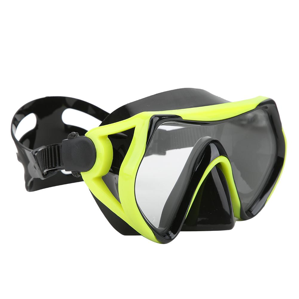 Silicone Adults Snorkeling Goggles Toughened Glass Large View Swimming Glasses Diving Equipment