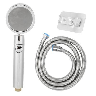 Turbine Fan Shower Head Shower Hose High Pressure 360  Degrees  Rotating Pause Switch Handheld Shower Head