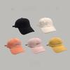 Chic Pink Baseball Cap For Women Breathable Adjustable Design Letter
