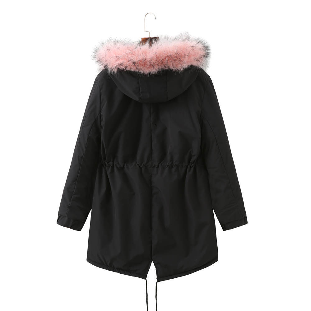 Jacke für Damen Weich Winter Gepolstert und Verdickt Mode Warm Große Größe Baumwollmantel Bequem Hohe Qualität Einzigartige Personalisierte Kleidung