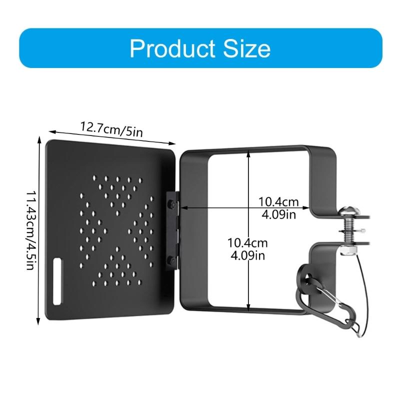 4Inch Square Bumper End Caps Metal Bumper Cover Sewer Port Cover With Vent Holes for Sewer Hose Easy Installation