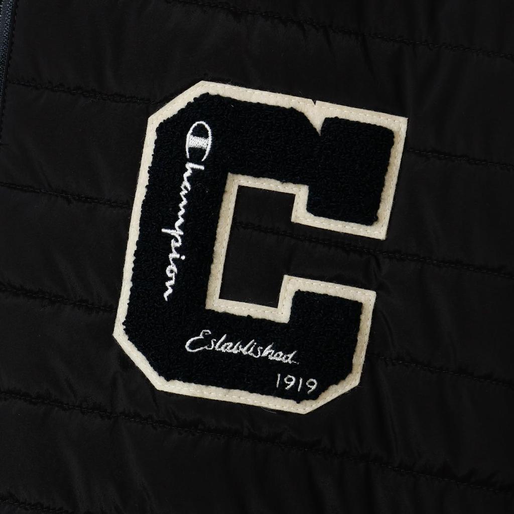 Champion Long Sleeve Stretch Windproof Warm Graphic Logo Zip Jacket for Golf Water-Repellent (C3-CG604-090-XL)