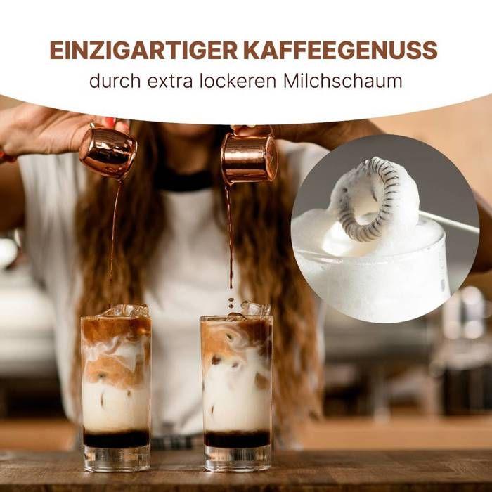 Profi cook pc-ms 1273 milchaufschäumer inox 501273 mousseur à lait acier inoxydable