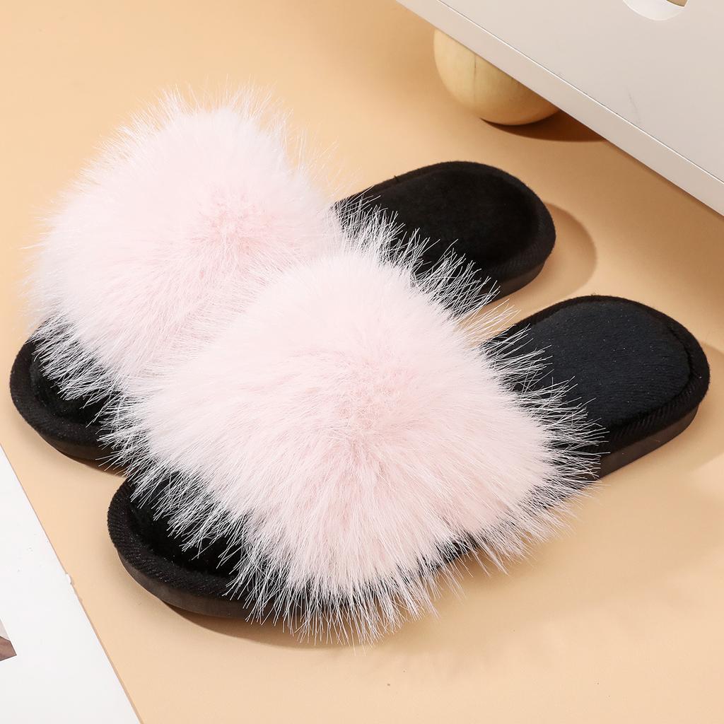Women's Plush Slippers, Warm Slippers, Home Use Slippers