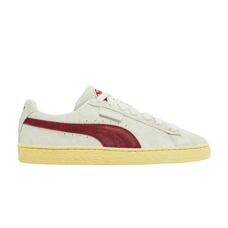 Palm Tree Crew x Puma Suede R Vapor Grey Club Red 37