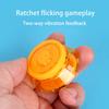 Magnetic Lucky Roulette EDC Ratchet Fidget Spinner Finger Toy Adult Stress-relieving Toy ADHD Tool Gift for Kids