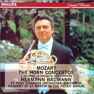 

CD BAUMANN (HERMANN) - Mozart: Complete Horn Concerto PHCP10597 Japan Classical Used