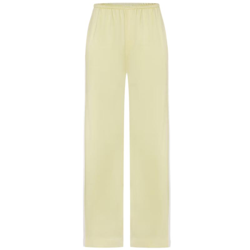 

Женские повседневные брюки широкого кроя с контрастной отделкой S 160