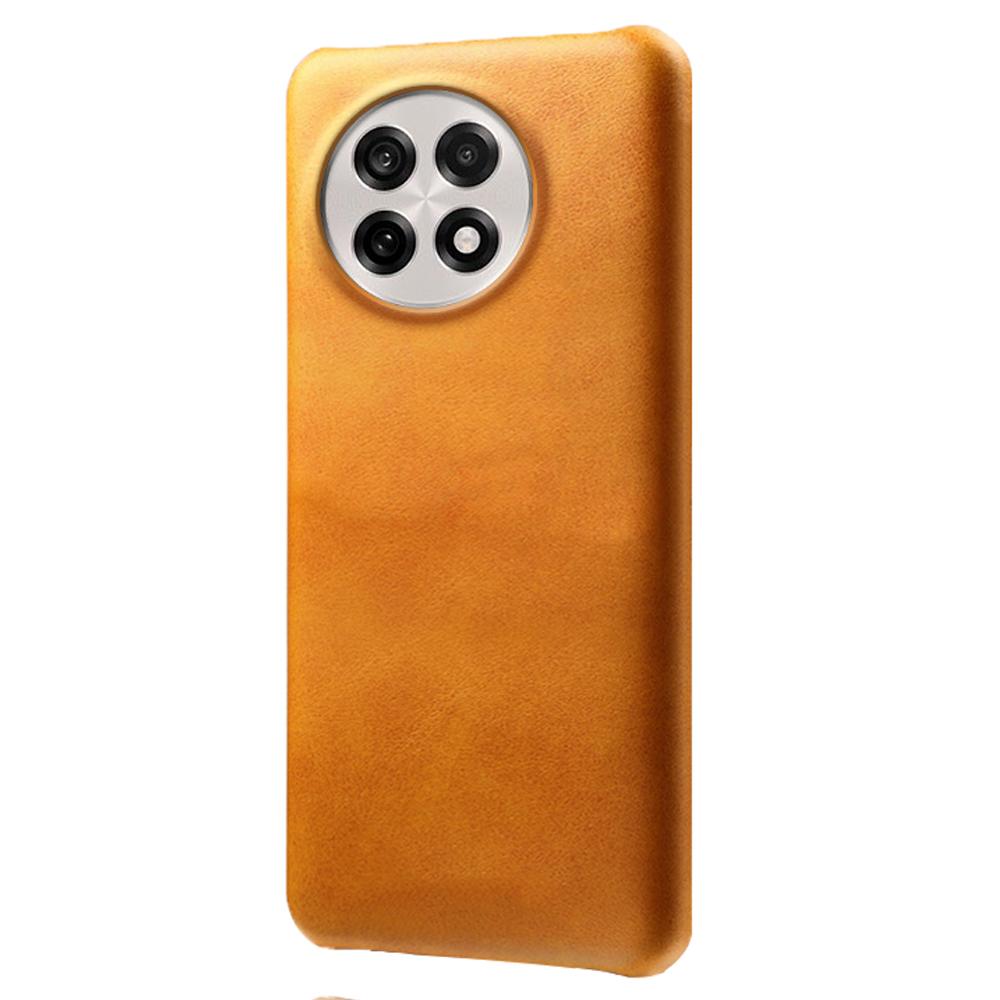 Etui na telefon dla OnePlus 13R 5G/Ace 5 5G/Ace 5 Pro 5G Tekstura skóry cielęcej PU Skóra Twardy PC Ochronne etui na telefon
