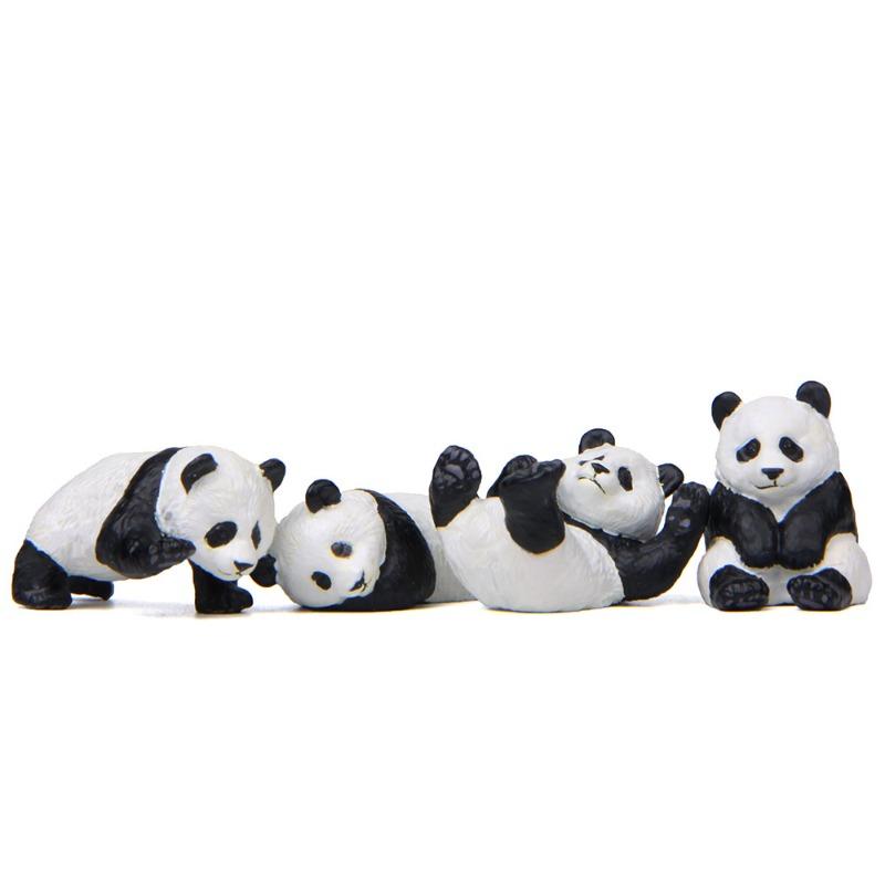 Cute Panda Life, Multi-shaped Creative and Fresh Figurines, Micro-landscape Baking and Landscaping Figurines, Decorative Items