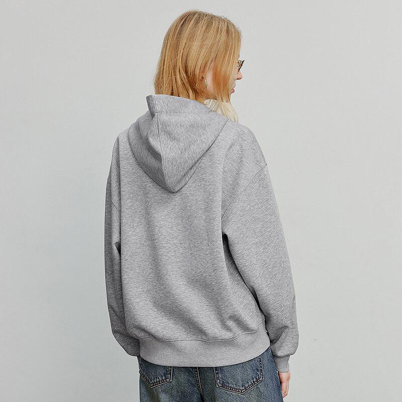 Chuyu Women's Embroidered Cat Hooded Fleece Sweatshirt