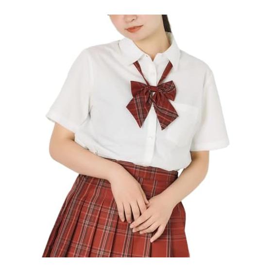 [Wigo] School Shirt Tops Uniform School Girls High School Middle School Student Cosplay Event Spring Summer Autumn