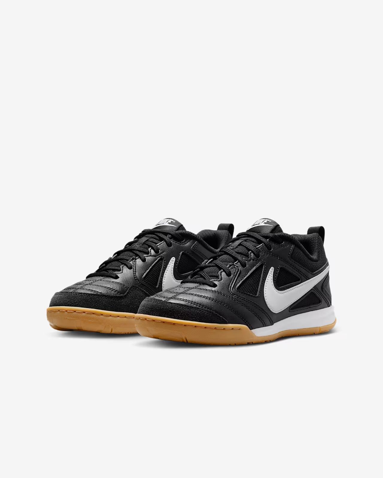 HV9596-001 Nike GS Gato Black Black Gum Light Brown White 3.5Y