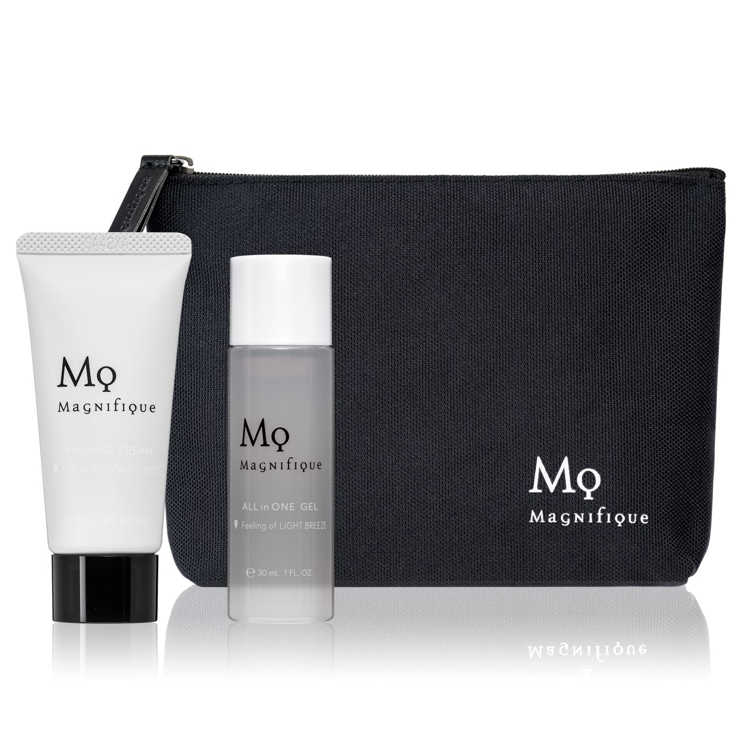 

Magnifique KOSE Skincare Trial Set Cleanser Gel with MQ Pouch Men s [Facial 30g/All-in-One 30mL]