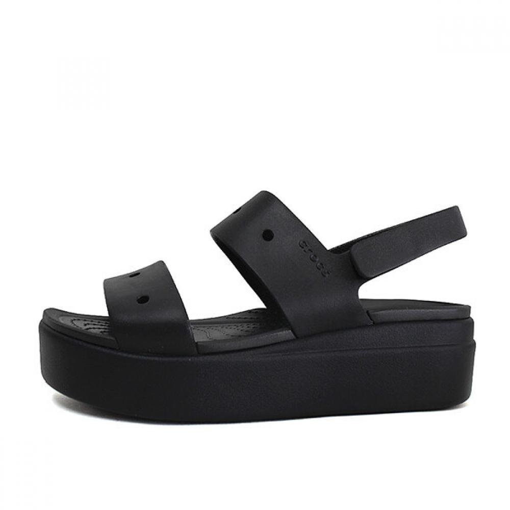 CrocS Brooklyn Women S Wedge Sandal Black 210676 001 210676001/230mm(W6)