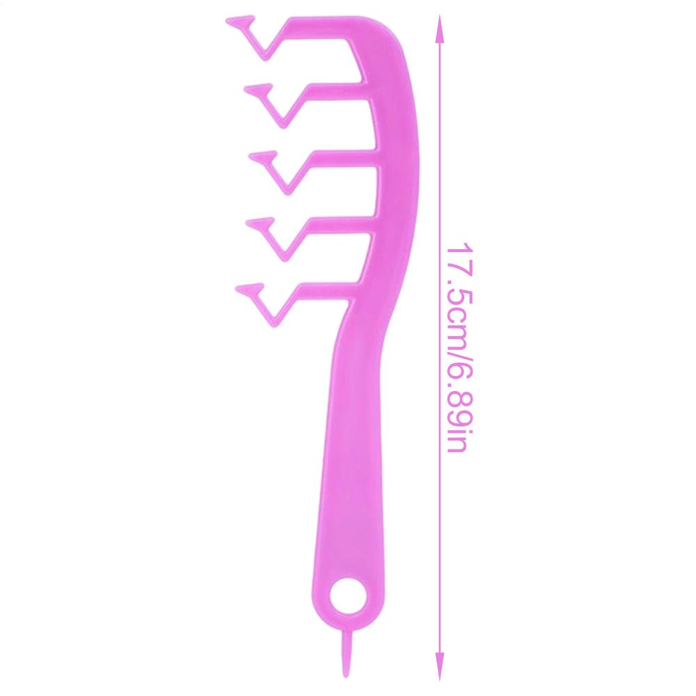

Texture Comb Curly Hair Wide Tooth Plastic Comb Anti Static Portable Comb Detangler Hair Salon Hairdressing Comb Styling tools