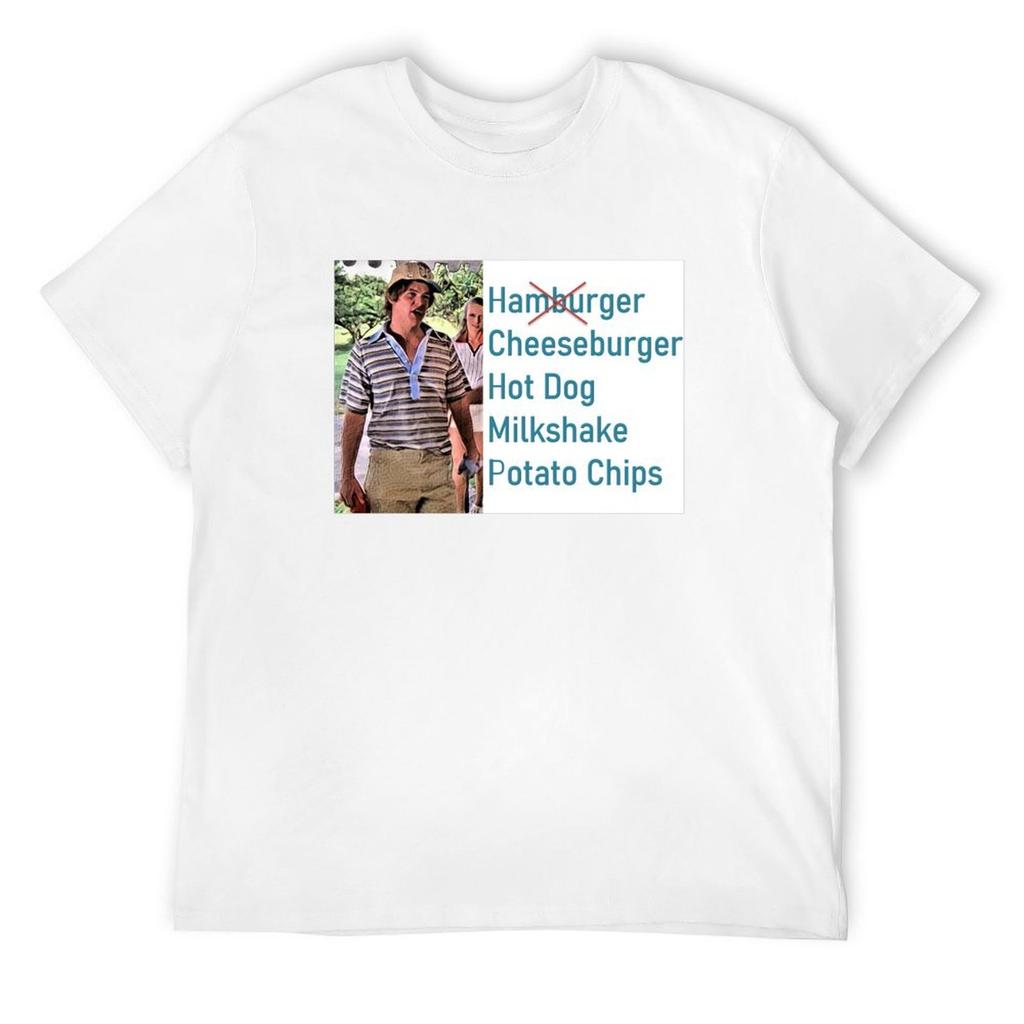 Caddyshack Spaulding T-Shirt Quick-drying Blue Archive Shirts Men Graphic